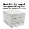 Staples Basic-Duty File Box, Lift Off Lid, Letter/Legal, White/Black, 10/Pack (TR59208) -Cheap Staples Shop s1219817 sc7