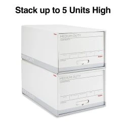 Staples Medium Duty File Drawers, Legal, White/Gray, 6/Carton (TR59226) 12 Staples Medium Duty File Drawers, Legal, White/Gray, 6/Carton (TR59226) -Cheap Staples Shop s1219829 sc7