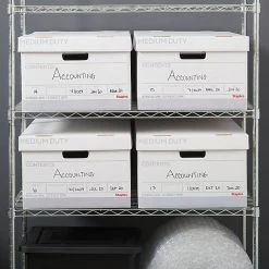 Staples Medium Duty File Box, Lift Off Lid, Legal, White/Gray, 12/Carton (TR59217) -Cheap Staples Shop s1219830 sc7