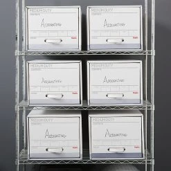 Staples Medium Duty File Drawers, Letter, White/Gray, 6/Carton (TR59225) -Cheap Staples Shop s1219832 sc7