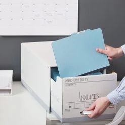 Staples Medium Duty File Drawers, Letter, White/Gray, 6/Carton (TR59225) -Cheap Staples Shop s1219835 sc7