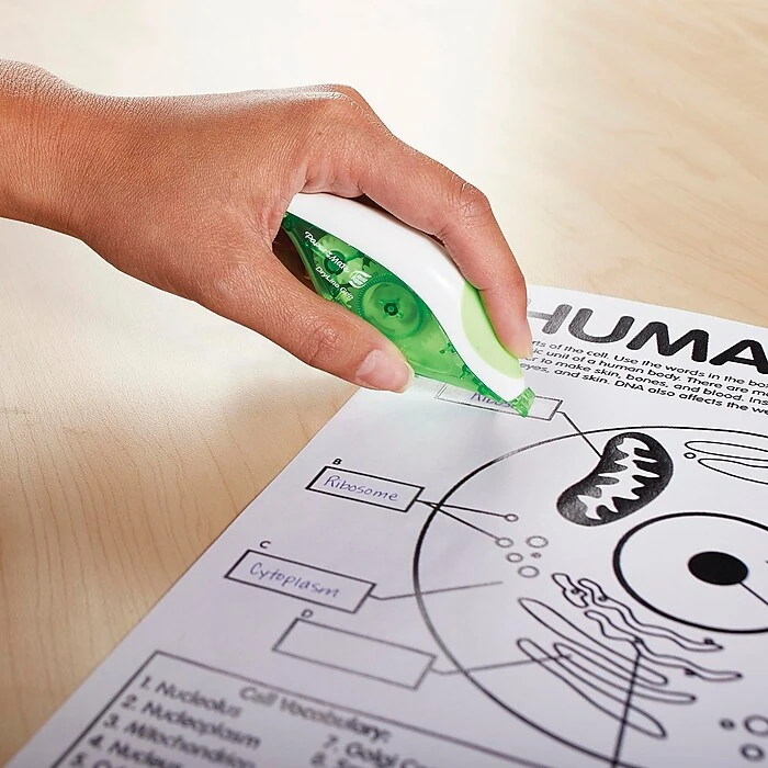 Paper Mate Liquid Paper DryLine Grip Correction Tape, White, 2/Pack (87813) 7 Paper Mate Liquid Paper DryLine Grip Correction Tape, White, 2/Pack (87813) - Image 5