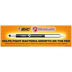BIC PrevaGuard Clic Stic Retractable Ballpoint Pen, Medium Point, Blue Ink, Dozen (CSSA11-BLU) -Cheap Staples Shop sp125998174 sc7