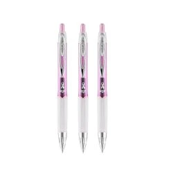 Uni-ball Uniball 207 Pink Ribbon Retractable Gel Pens, Medium Point, 0.7mm, Black, 2/Pack (1745148) -Cheap Staples Shop sp126688012 sc7