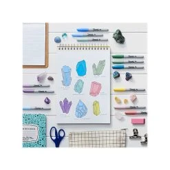 Sharpie Permanent Markers, Fine Tip, Mystic Gem Assorted Inks, 12/Pack (2136729) -Cheap Staples Shop sp128065601 sc7