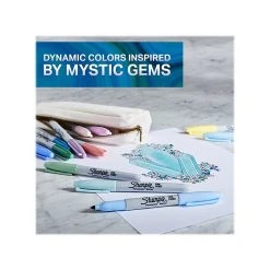 Sharpie Permanent Markers, Fine Tip, Mystic Gem Assorted Inks, 12/Pack (2136729) -Cheap Staples Shop sp128065617 sc7