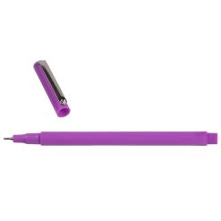 Marvy Uchida Le Pen Felt Pen, Fine Tip, Neon Violet Purple Ink, 2/Pack (76530912A) -Cheap Staples Shop sp131391454 sc7