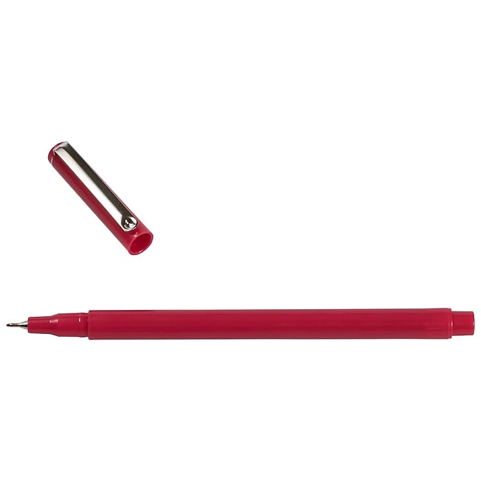 Marvy Uchida Le Pen Felt Pen, Ultra Fine Point, Red Ink, 2/Pack (7655884A) 6 Marvy Uchida Le Pen Felt Pen, Ultra Fine Point, Red Ink, 2/Pack (7655884A) - Image 4