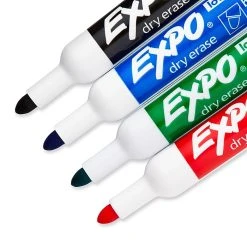 Expo Dry Erase Markers, Bullet Tip, Assorted, 4/Pack (2081760) -Cheap Staples Shop sp131756187 sc7
