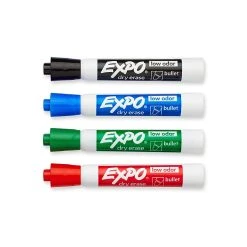 Expo Dry Erase Markers, Bullet Tip, Assorted, 4/Pack (2081760) -Cheap Staples Shop sp131756188 sc7