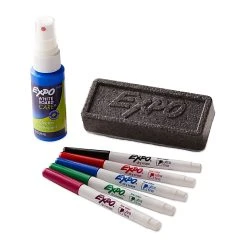 Expo Dry Erase Starter Set, Ultra Fine Tip, Assorted, 5/Set (1884310) -Cheap Staples Shop sp131760614 sc7