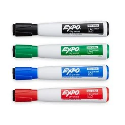 Expo Magnetic Dry Erase Markers With Eraser, Chisel Tip, Assorted, 4/Pack (1944728) 13 Expo Magnetic Dry Erase Markers With Eraser, Chisel Tip, Assorted, 4/Pack (1944728) -Cheap Staples Shop sp131760873 sc7