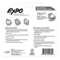 Expo Magnetic Dry Erase Markers With Eraser, Chisel Tip, Assorted, 4/Pack (1944728) 15 Expo Magnetic Dry Erase Markers With Eraser, Chisel Tip, Assorted, 4/Pack (1944728) -Cheap Staples Shop sp131760875 sc7
