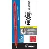 Pilot FriXion Ball Clicker Erasable Gel Pens, Fine Point, Red Ink, Dozen (31452) -Cheap Staples Shop sp134165657 sc7