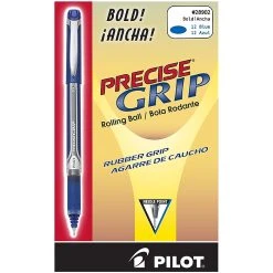 Pilot Precise Grip Rollerball Pens, Bold Point, Blue Ink, Dozen (28902) 15 Pilot Precise Grip Rollerball Pens, Bold Point, Blue Ink, Dozen (28902) -Cheap Staples Shop sp135695540 sc7 1