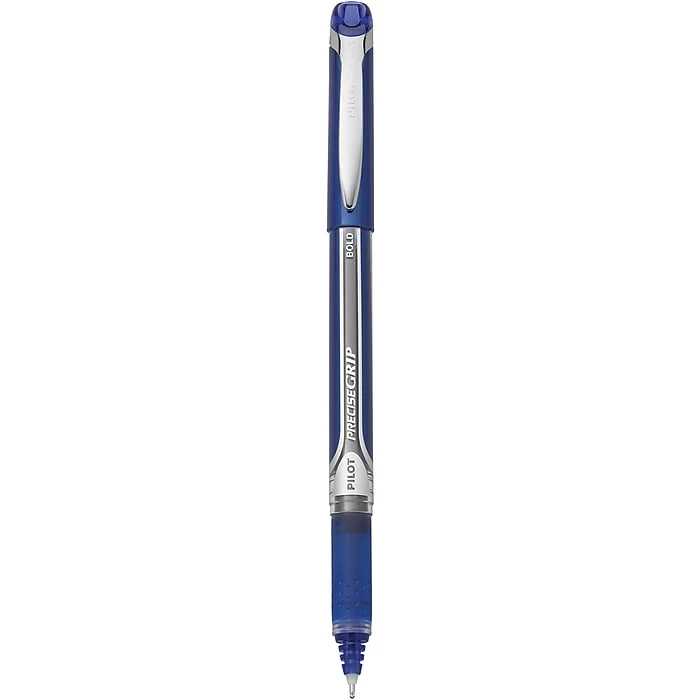Pilot Precise Grip Rollerball Pens, Bold Point, Blue Ink, Dozen (28902) 4 Pilot Precise Grip Rollerball Pens, Bold Point, Blue Ink, Dozen (28902) - Image 2