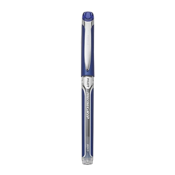 Pilot Precise Grip Rollerball Pens, Bold Point, Blue Ink, Dozen (28902) 6 Pilot Precise Grip Rollerball Pens, Bold Point, Blue Ink, Dozen (28902) - Image 4