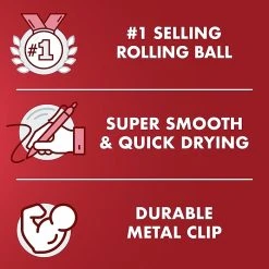 Pilot Precise V5 BeGreen Rollerball Pens, Extra Fine Point, Red Ink, Dozen (26302) -Cheap Staples Shop sp135695623 sc7 5