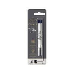 Parker® Parker Quinkflow Ballpoint Pen Refill, Medium Point, Black Ink, 3/Pack (2119151)