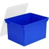 Storex Plastic Locking File Tote, Letter/Legal, Blue (STX61554U01C) -Cheap Staples Shop sp153310713 sc7