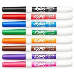 Expo Dry Erase Markers, Fine Tip, Assorted, 8/Pack (86601) -Cheap Staples Shop sp155561503 sc7