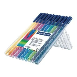 Staedtler Triplus Color Felt Pens, Fibre Point, Assorted Inks, 10/Pack (323 SB10) -Cheap Staples Shop sp155729401 sc7
