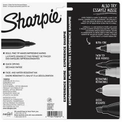 Sharpie Permanent Markers, Fine Tip, Black, 12/Pack (1812419) -Cheap Staples Shop sp161466721 sc7