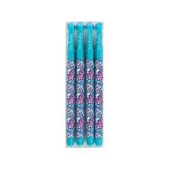 Vera Bradley Gaby Floral Gel Pens, Medium Point, Assorted Inks, 4/Pack (226384)