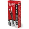Sharpie Rollerball Pen, Needle Point Precision Pen, Black Ink, Dozen (2093225) -Cheap Staples Shop sp162555802 sc7