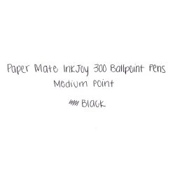Paper Mate InkJoy 300 RT Retractable Ballpoint Pen, Medium Point, Black Ink, 36/Pack (1921068/1951378) -Cheap Staples Shop sp163415532 sc7