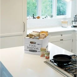 Bankers Box Easylift Corrugated File Storage Boxes, Lift-Off Lid, Letter/Letter Size, White/Blue, 12/Ct (0006301) -Cheap Staples Shop sp165492729 sc7