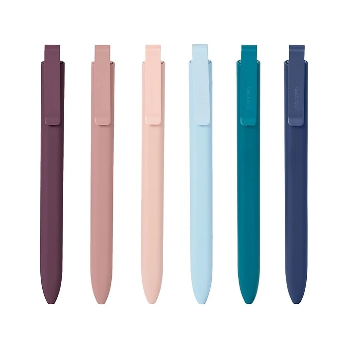 Poppin Retractable Ballpoint Pens, Medium Point, Black Ink, 12/Pack (108802) 4 Poppin Retractable Ballpoint Pens, Medium Point, Black Ink, 12/Pack (108802) - Image 2