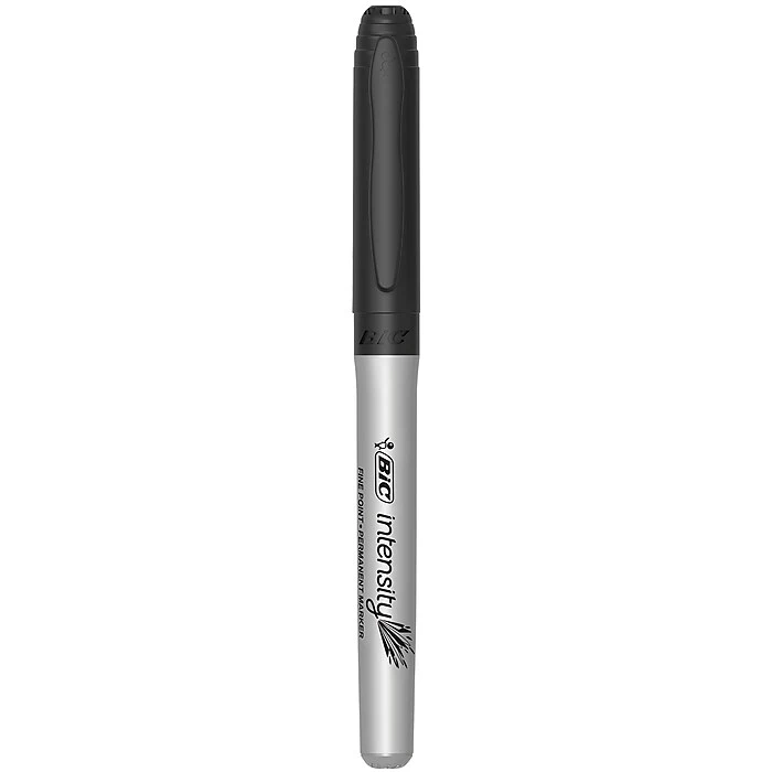 BIC Intensity Permanent Marker, Fine Point, Black, Dozen (31531/GPM11BK) 4 BIC Intensity Permanent Marker, Fine Point, Black, Dozen (31531/GPM11BK) - Image 2