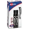 Avery Marks-A-Lot Large Desk Style Permanent Markers, Chisel Tip, Black, Dozen (98028)