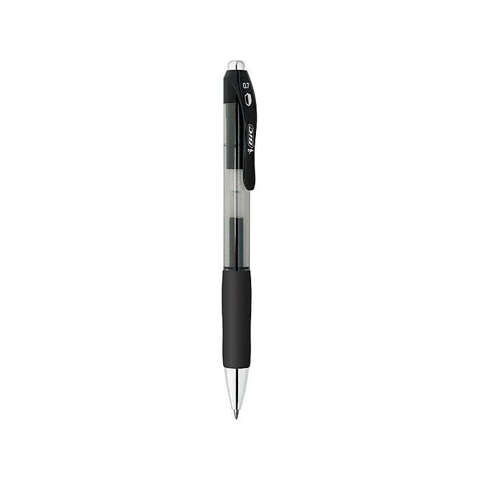 BIC PrevaGuard Gel-ocity Retractable Gel Pen, Medium Point, Black Ink, Dozen (RGGA11-BLK) 5 BIC PrevaGuard Gel-ocity Retractable Gel Pen, Medium Point, Black Ink, Dozen (RGGA11-BLK) - Image 3
