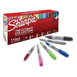 Sharpie The Ultimate Collection Permanent Markers, Assorted Tips, Assorted Colors, 115/Pack (1983255) 13 Sharpie The Ultimate Collection Permanent Markers, Assorted Tips, Assorted Colors, 115/Pack (1983255) -Cheap Staples Shop sp22621338 sc7