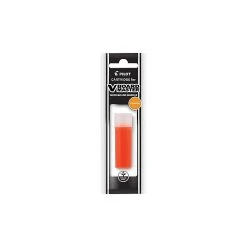 Pilot V Board Master Dry Erase Marker Refills, Orange Ink, Cartridge, 12/Pk (45926)
