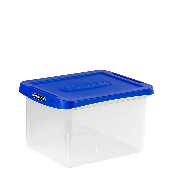 Plastic File Box Letter Legal, 6/Pack (0086206) 3 Plastic File Box Letter Legal, 6/Pack (0086206)