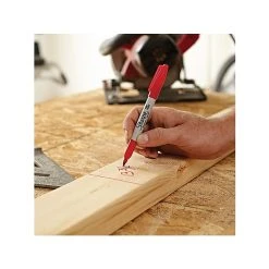 Sharpie Permanent Marker, Fine Tip, Red, Dozen (30002) -Cheap Staples Shop sp36111206 sc7