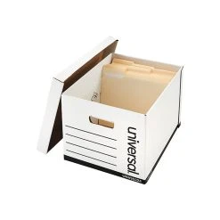 Universal Corrugated Boxes, Letter/Legal Size, White, 12/Carton (UNV95224) -Cheap Staples Shop sp37726886 sc7