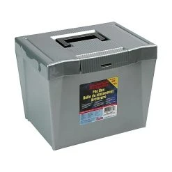 Pendaflex Economy Plastic Portable Tote Gray (PFX 20862) -Cheap Staples Shop sp38714806 sc7