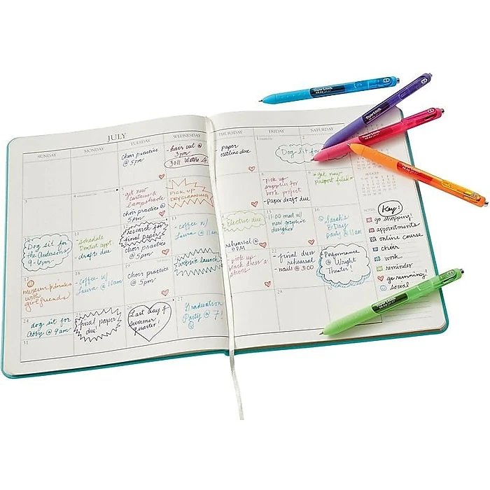 Paper Mate InkJoy Retractable Gel Pen, Medium Point, Assorted Ink, 8/Pack (1958946) 5 Paper Mate InkJoy Retractable Gel Pen, Medium Point, Assorted Ink, 8/Pack (1958946) - Image 3