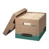 Bankers Box® R-Kive Heavy-Duty Recycled File Storage Boxes, Lift-Off Lid, Letter/Legal Size, Brown, 12/Carton (12775) -Cheap Staples Shop sp40285843 sc7