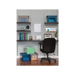 Staples Plastic File Box, Letter/Legal Size, Clear (140050) -Cheap Staples Shop sp40285852 sc7