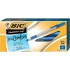 BIC Round Stic Grip Xtra Comfort Ballpoint Pens, Fine Point, Blue Ink, Dozen (13903) -Cheap Staples Shop sp40286082 sc7