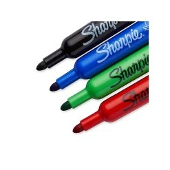 Sharpie Flip Chart Water Based Marker, Bullet Tip, Assorted, 4/Pack (22474) -Cheap Staples Shop sp40797747 sc7