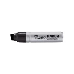 Sharpie Magnum Permanent Marker, Chisel Tip, Black (44001) 10 Sharpie Magnum Permanent Marker, Chisel Tip, Black (44001) -Cheap Staples Shop sp40797942 sc7 1