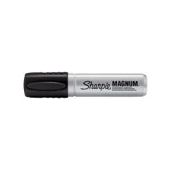 Sharpie Magnum Permanent Markers, Chisel Tip, Black, 72/Pack (44001)