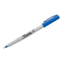 Sharpie Permanent Marker, Ultra Fine Tip, Blue, Dozen (37003) -Cheap Staples Shop sp40798362 sc7
