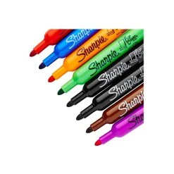 Sharpie Flip Chart Permanent Marker, Bullet Tip, Assorted, 8/Pack (22480) -Cheap Staples Shop sp40798446 sc7